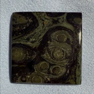 Unique Green and Black Stone Pendant